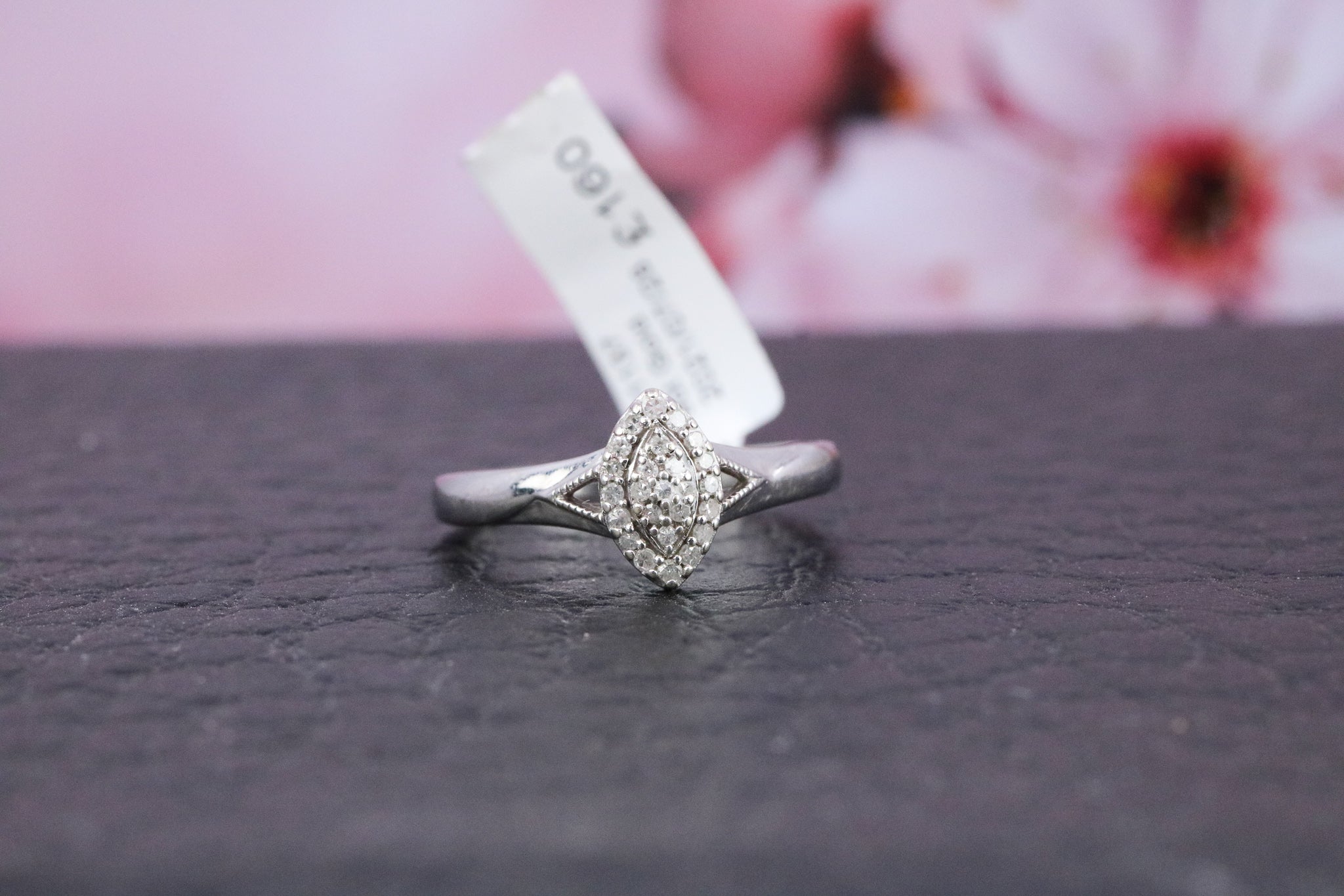 9ct White Gold Diamond Ring - CO1137 - Hallmark Jewellers Formby & The Jewellers Bench Widnes