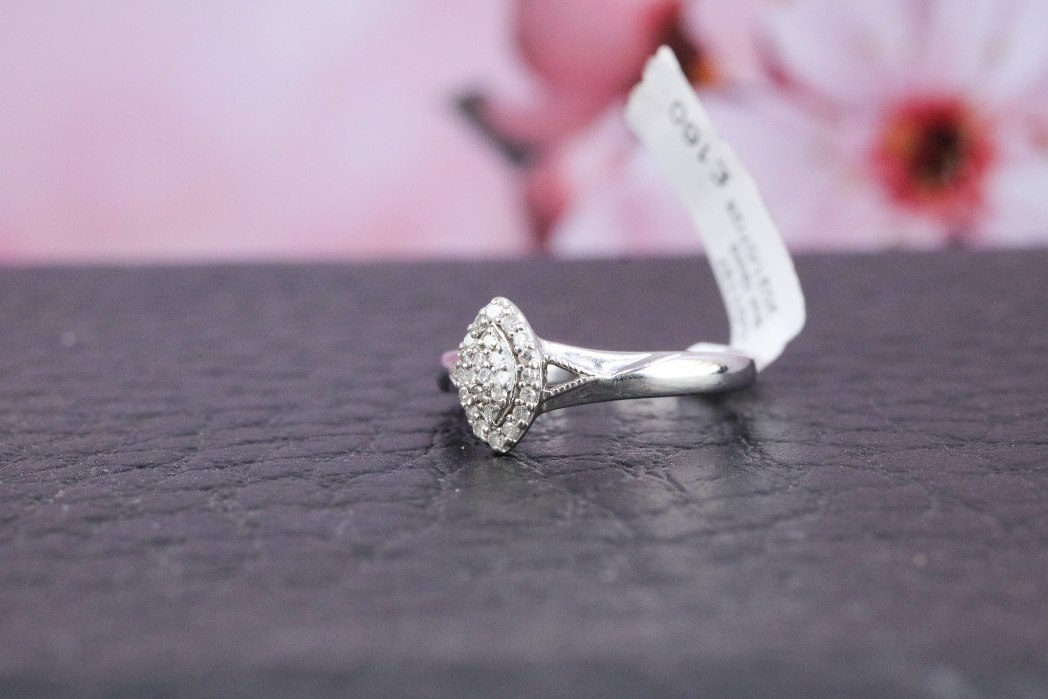 9ct White Gold Diamond Ring - CO1137 - Hallmark Jewellers Formby & The Jewellers Bench Widnes